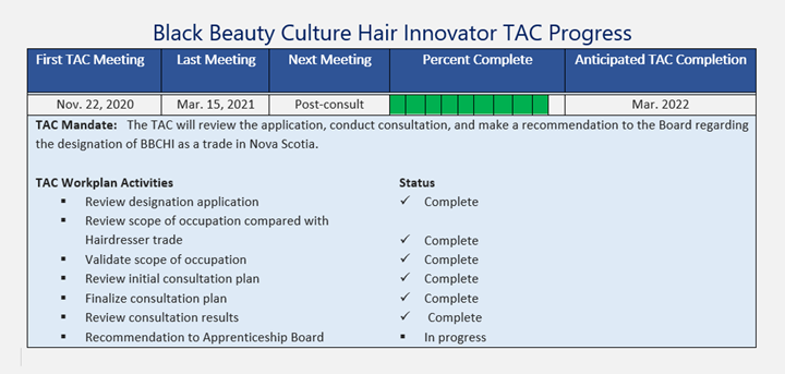 Black Beauty Culture Hair Innovator TAC