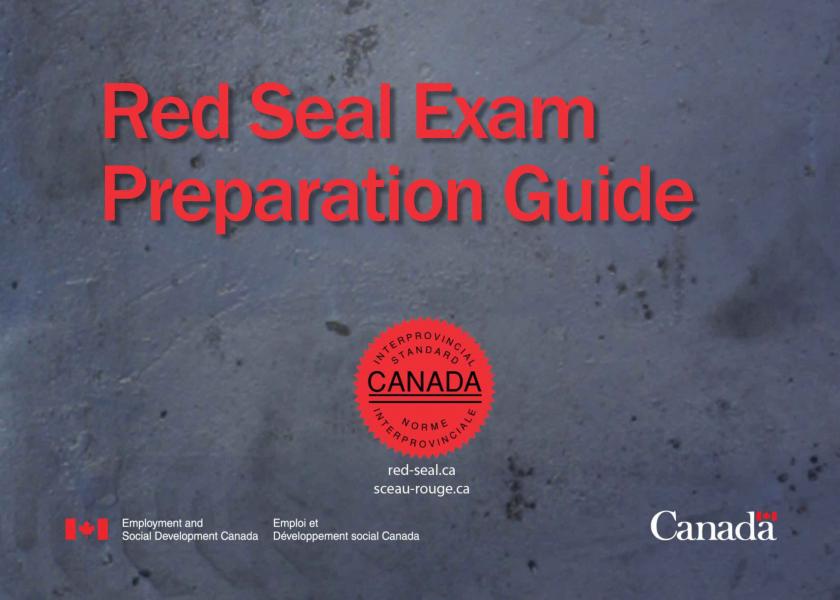 Prepare for your Red Seal Exam