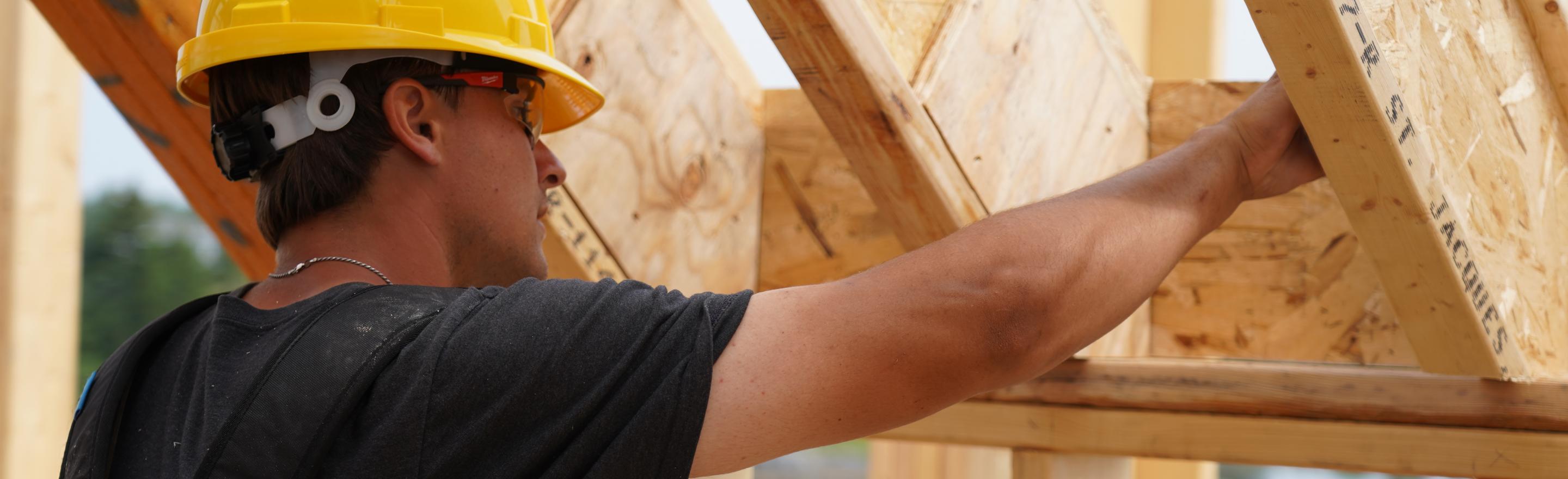 Carpenter working