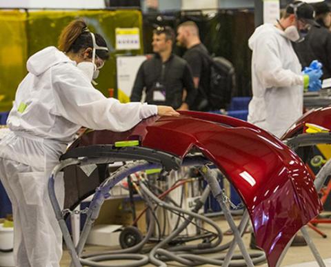 Autobody Skills Canada Nova Scotia competition