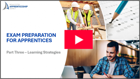 Apprentice Exam Prep Videos Part Three: Learning Strategies, Accommodations and Booking Your Exam